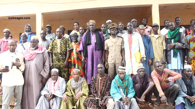 23/09/16 Filière bovine: investiture du président de la société coopérative de Kasseré